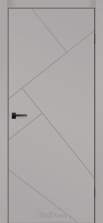 Двері STILDOORS Aura RAL 7047 світло-сірий 