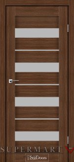 Двері STILDOORS Dela клен французький скло Сатін