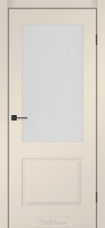Двері STILDOORS Grazia Glass шампань RAL 1013 скло Сатін
