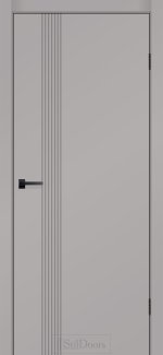 Двері STILDOORS Karyon RAL 7047 світло-сірий 