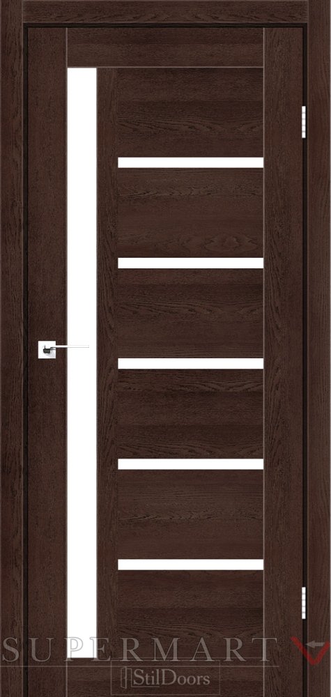 Двері STILDOORS Nice клен французький скло Сатін