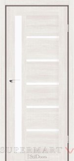 Двері STILDOORS Nice меренга скло Сатін