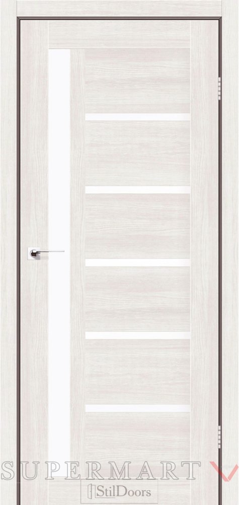 Двері STILDOORS Nice меренга скло Сатін