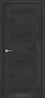 Двері StilDoors Romanda бетон антрацит глухе